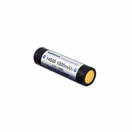 Keepower 14500 3,7 volt Li-Ion batteri 1000 mAh med sikkerhedskredsløb